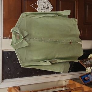 Linen women's blouse